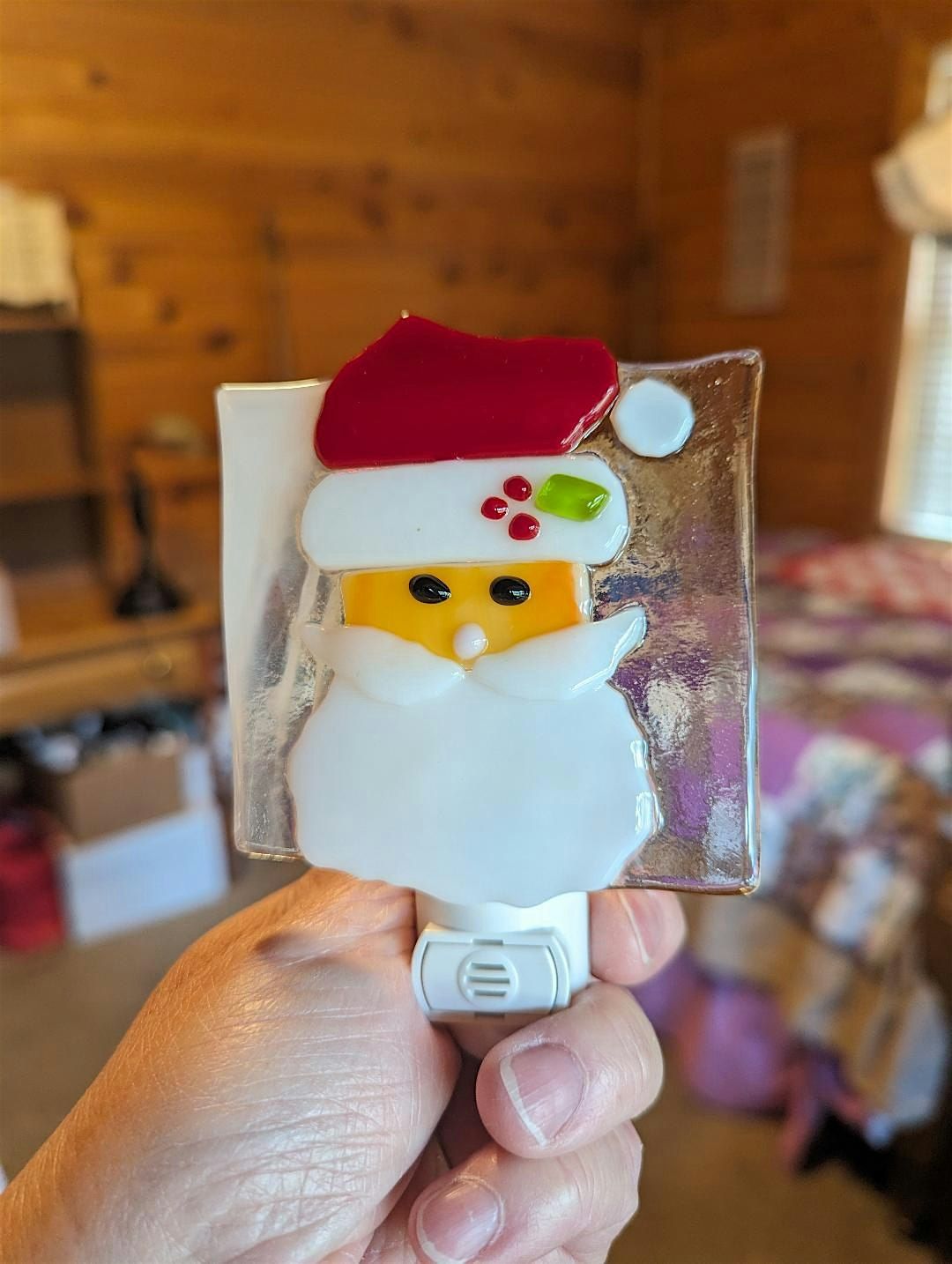 Santa Claus Fused Glass Workshop - South Lyon