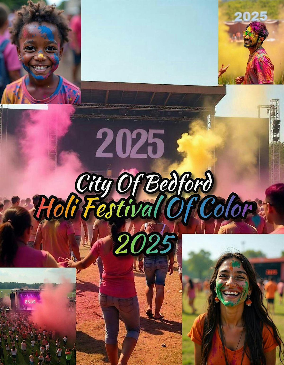 Holi! Festival of Color City Of Bedford 2025