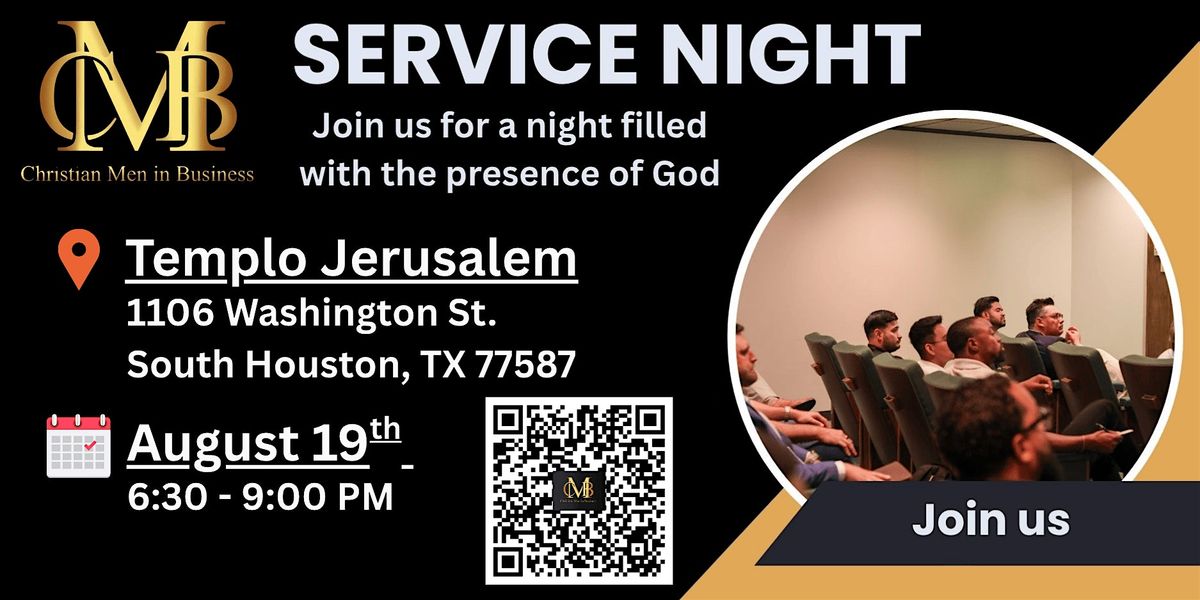 Christian Men in Business - Service Night