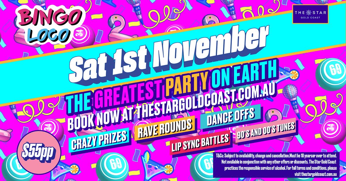 Bingo Loco at The Star Gold Coast