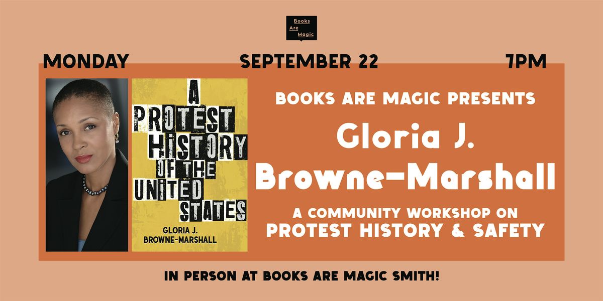 In-Store: Community Workshop w\/ Gloria J. Browne-Marshall