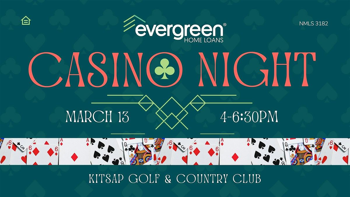 Evergreen Home Loans Silverdale- Casino Night 2025