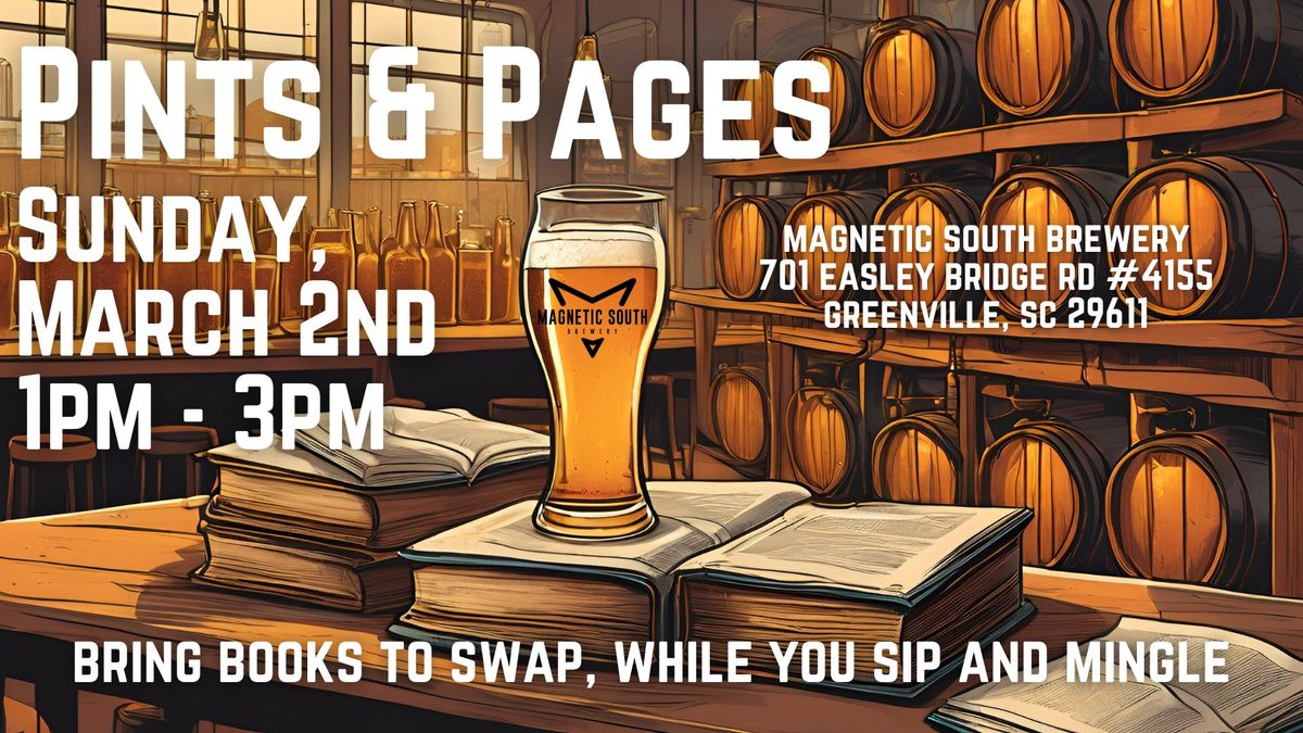 Pints & Pages: A Book Swap at the Brewery