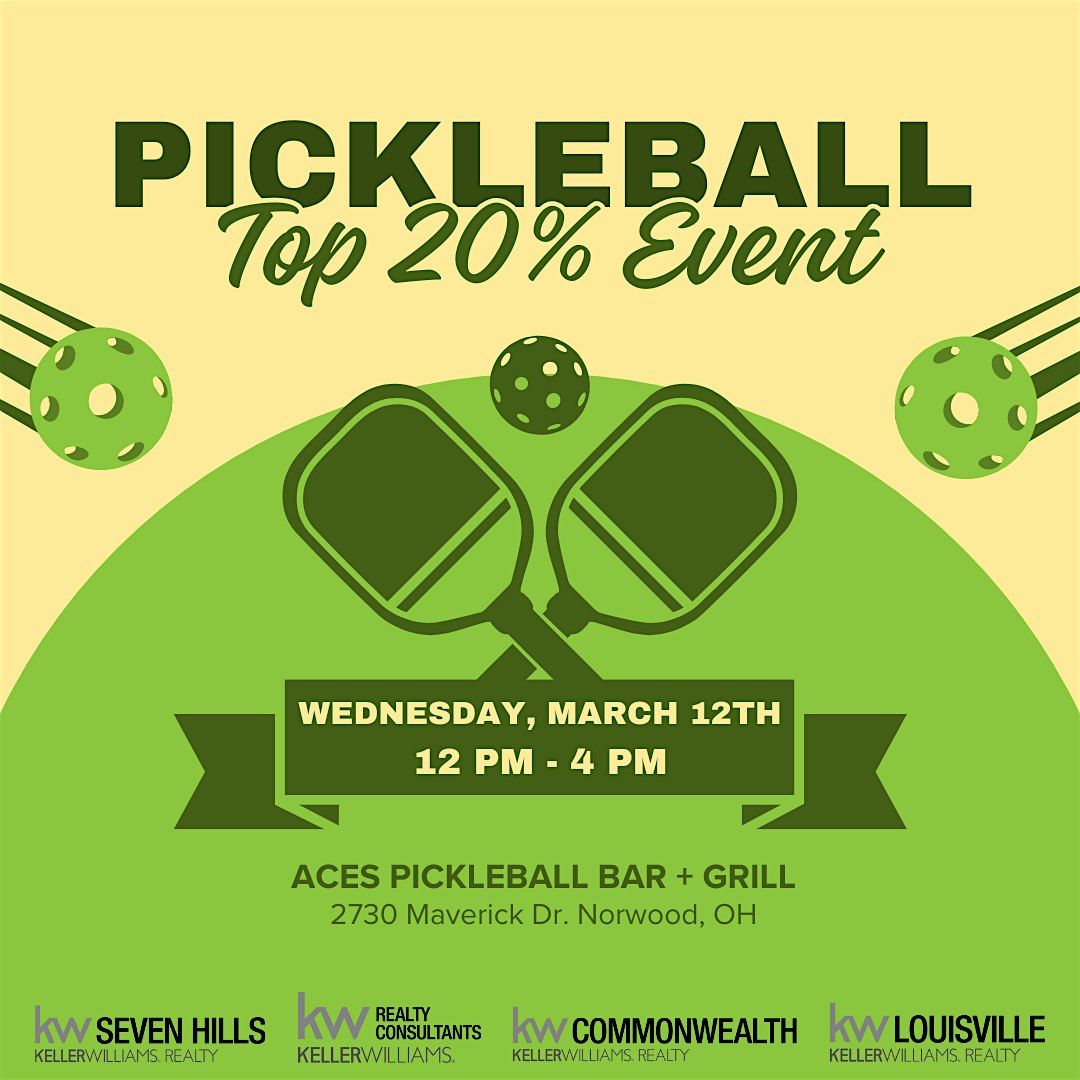 Top 20% Pickleball Event