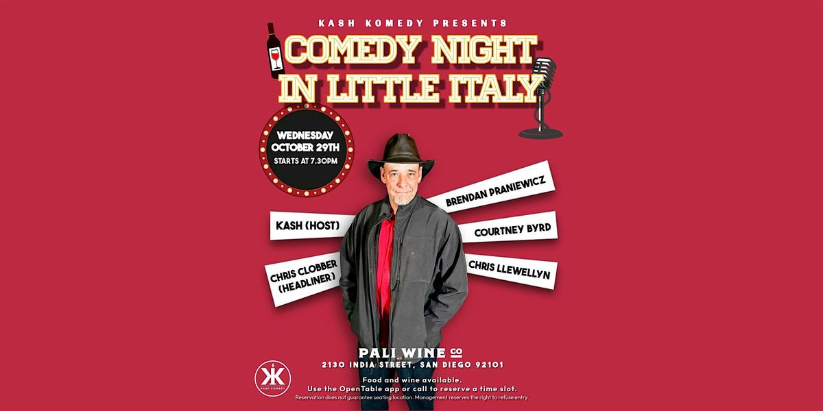 Comedy Night in Little Italy