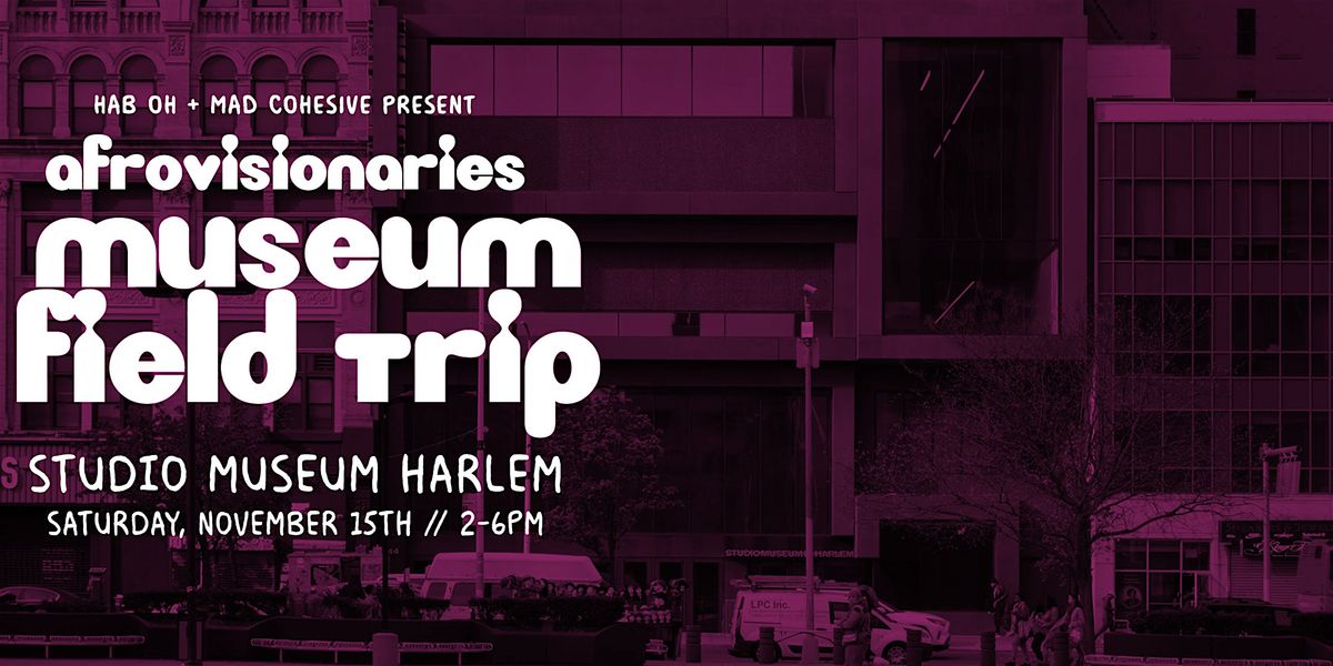 AfroVisionaries Museum Field Trip: Studio Museum Harlem