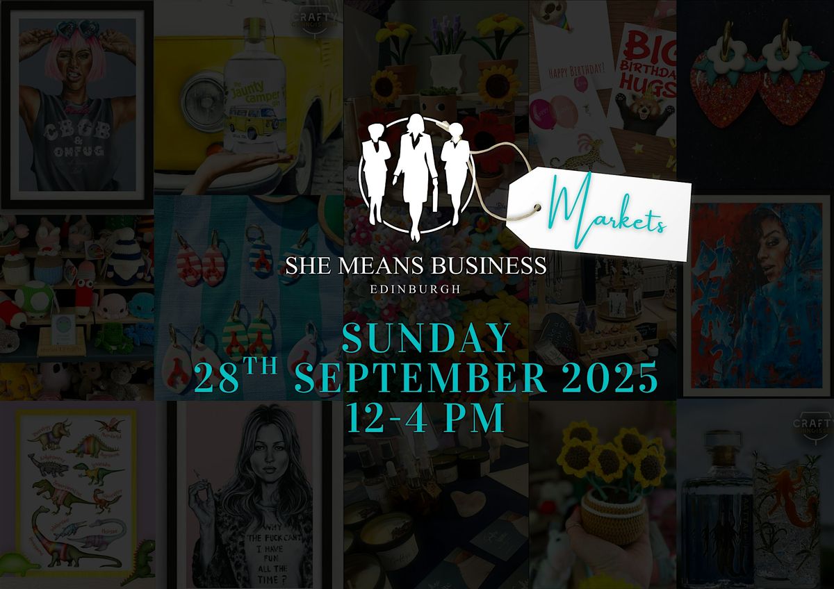She Means Business Market at Leith Arches