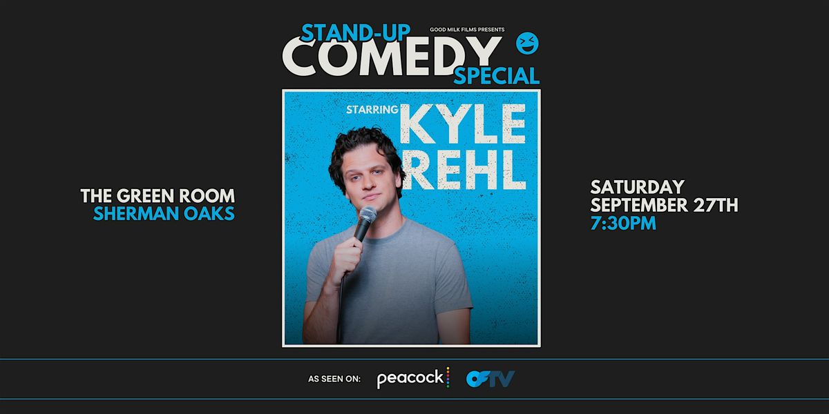 Kyle Rehl Films His 1st Comedy Special