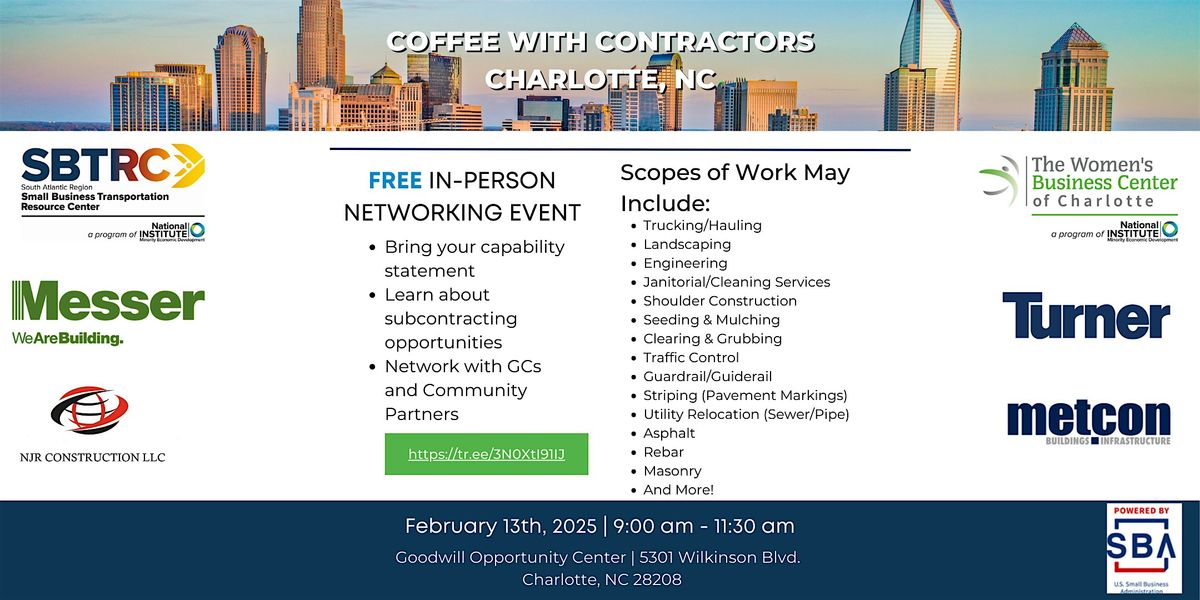 Coffee With Contractors