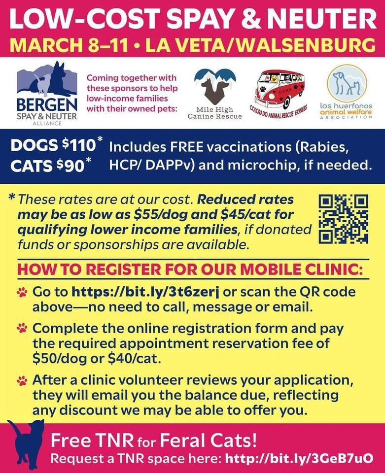 Bergen Spay Neuter Alliance Mobile Vet Clinic