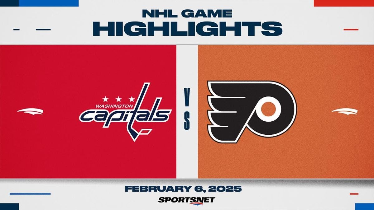 Washington Capitals vs. Philadelphia Flyers