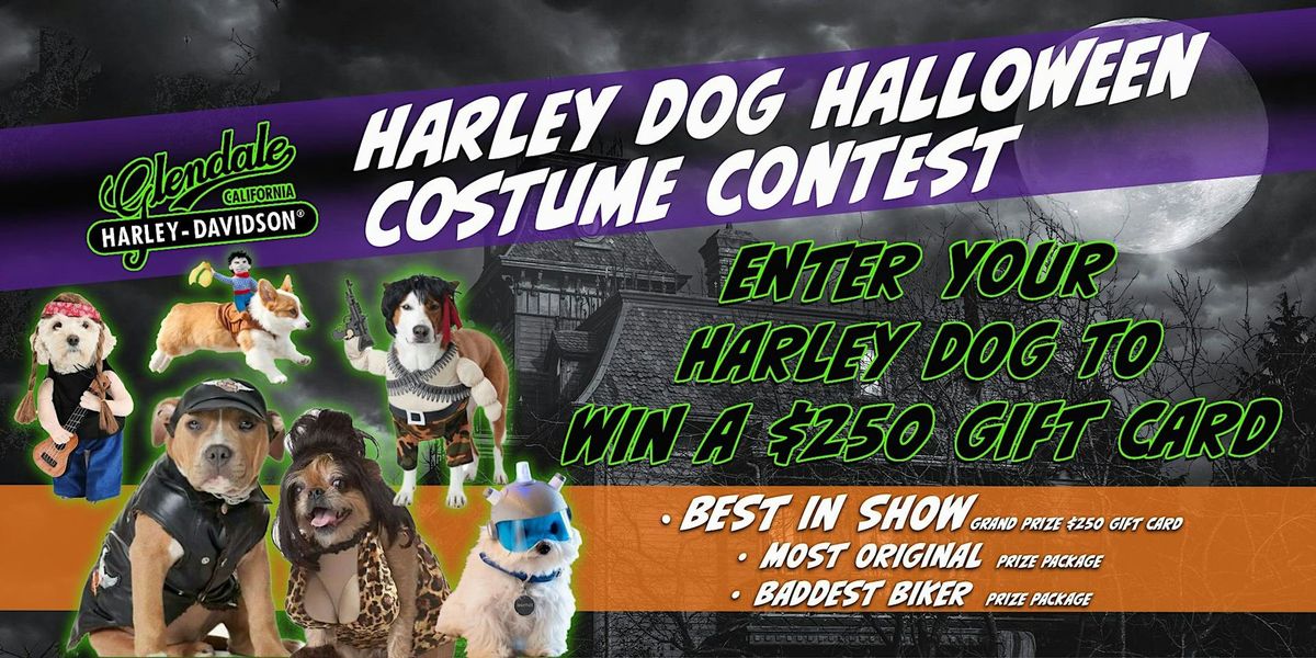 3rd Annual Harley-ween Dog Costume Contest