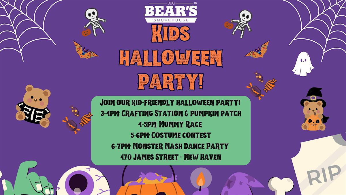 Kid Friendly Halloween Party - Bear's New Haven