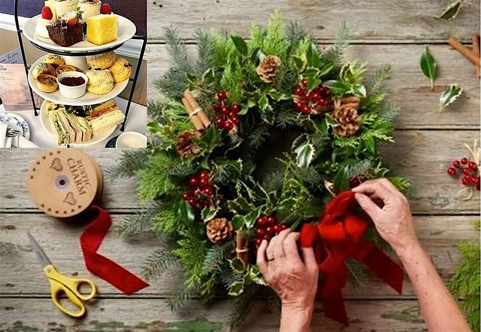 Xmas Wreath Making with Afternoon Tea at Renishaw Hall