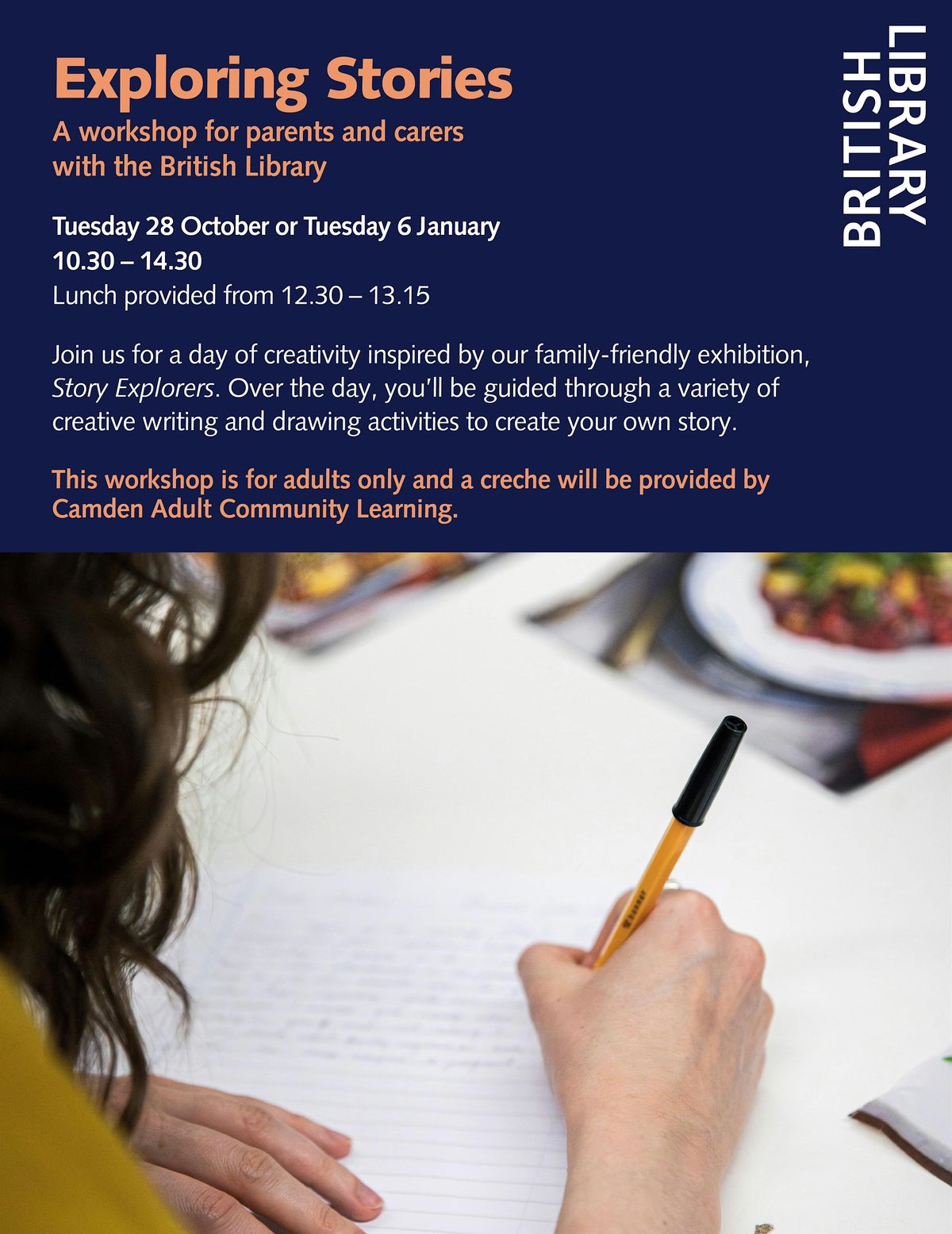 Exploring Stories: A workshop for parents and carers @ British Library