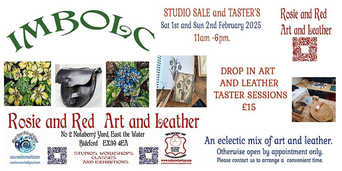 IMOLC - Studio sale and drop in taster worshops