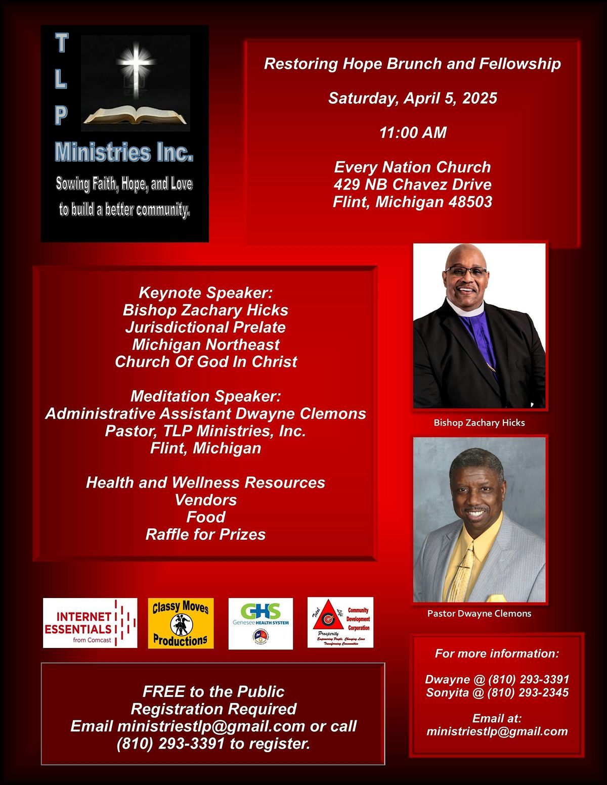 Restoring Hope Brunch and Fellowship