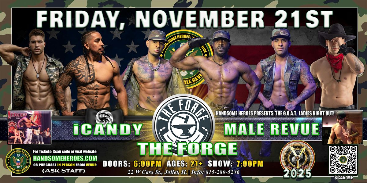 Joliet, IL - iCandy Male Revue @ The Forge