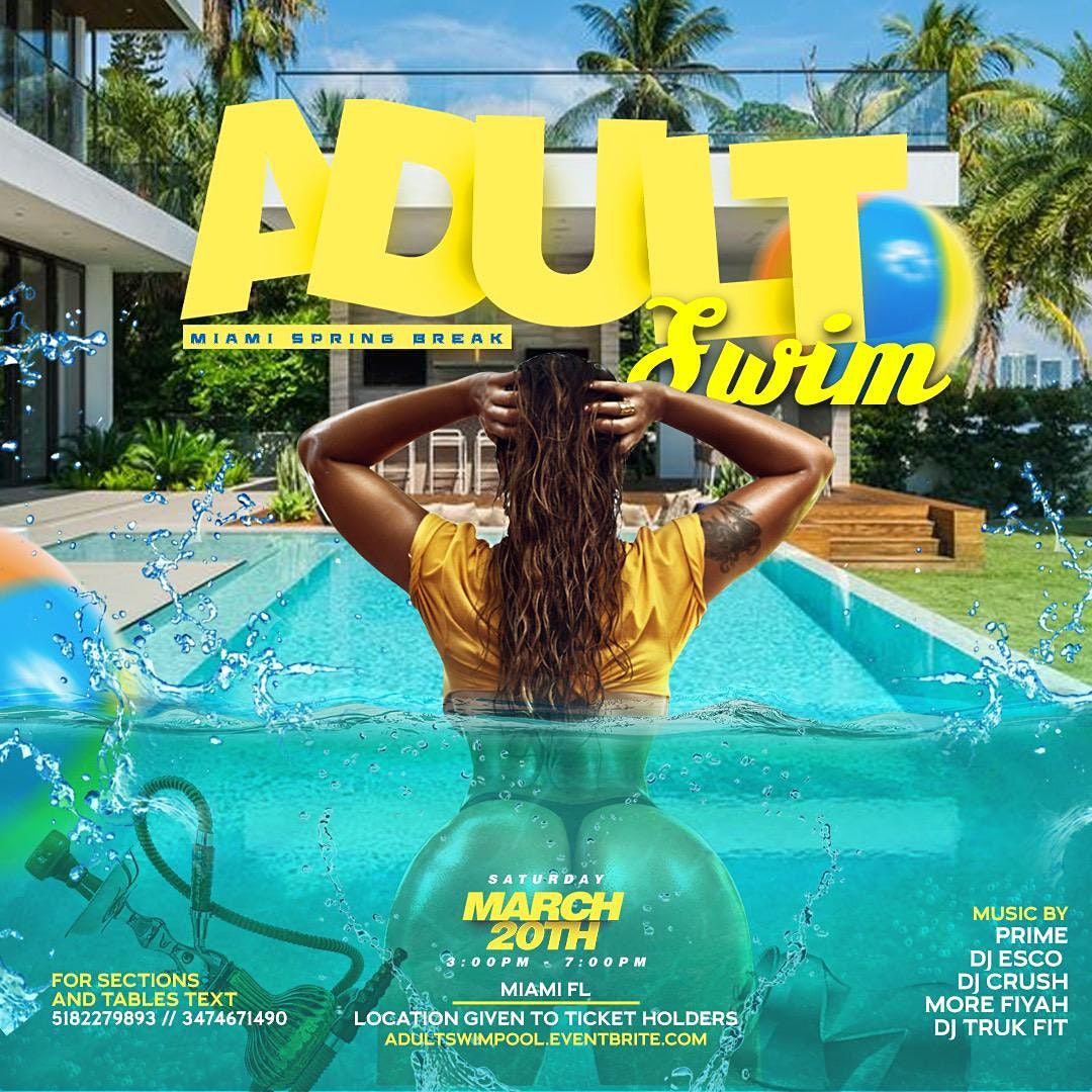 ADULT SWIM POOL PARTY