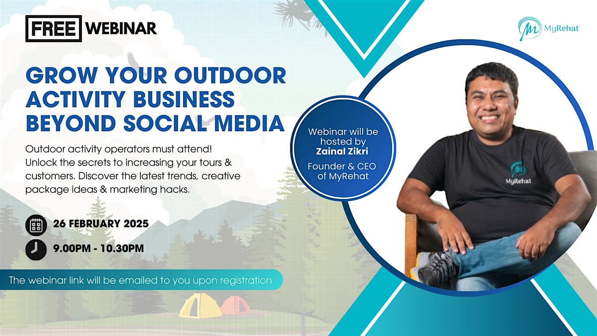 Free Webinar: Grow Your Outdoor Activity Business Beyond Social Media