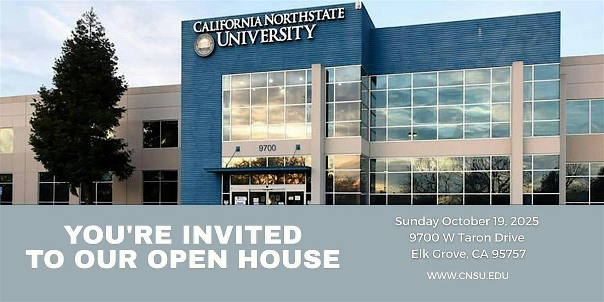 California Northstate University (CNU) Fall Open House 2025