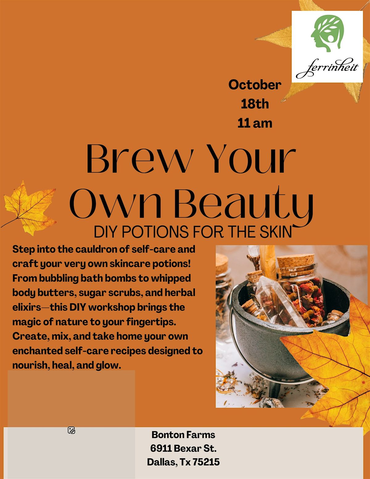 Brew Your Own Beauty ( DIY Potions For Skin)