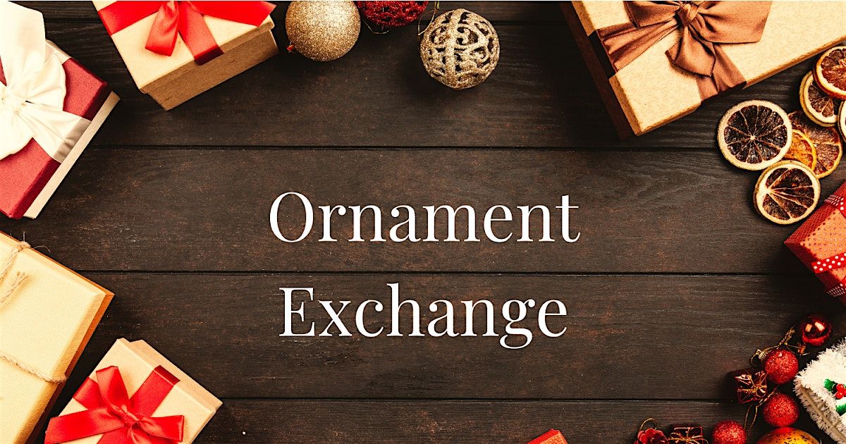 Ornament exchange at The Vineyard at Hershey Holiday Ladies Night!