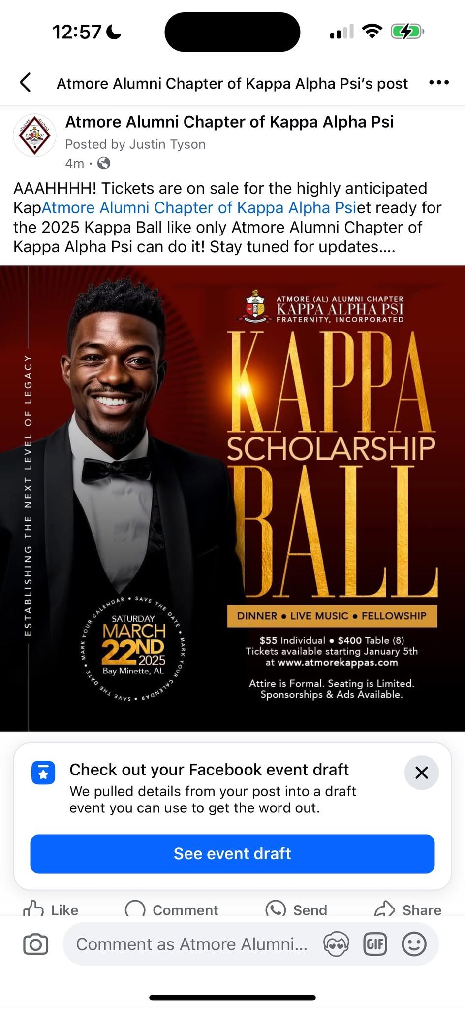 Kappa Scholarship Ball 2025