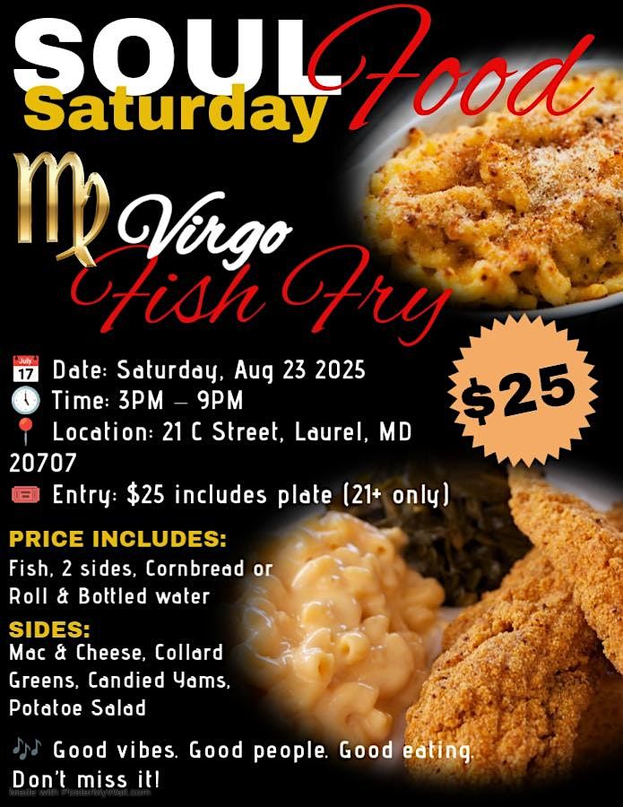 Soul Food Saturday Fish Fry