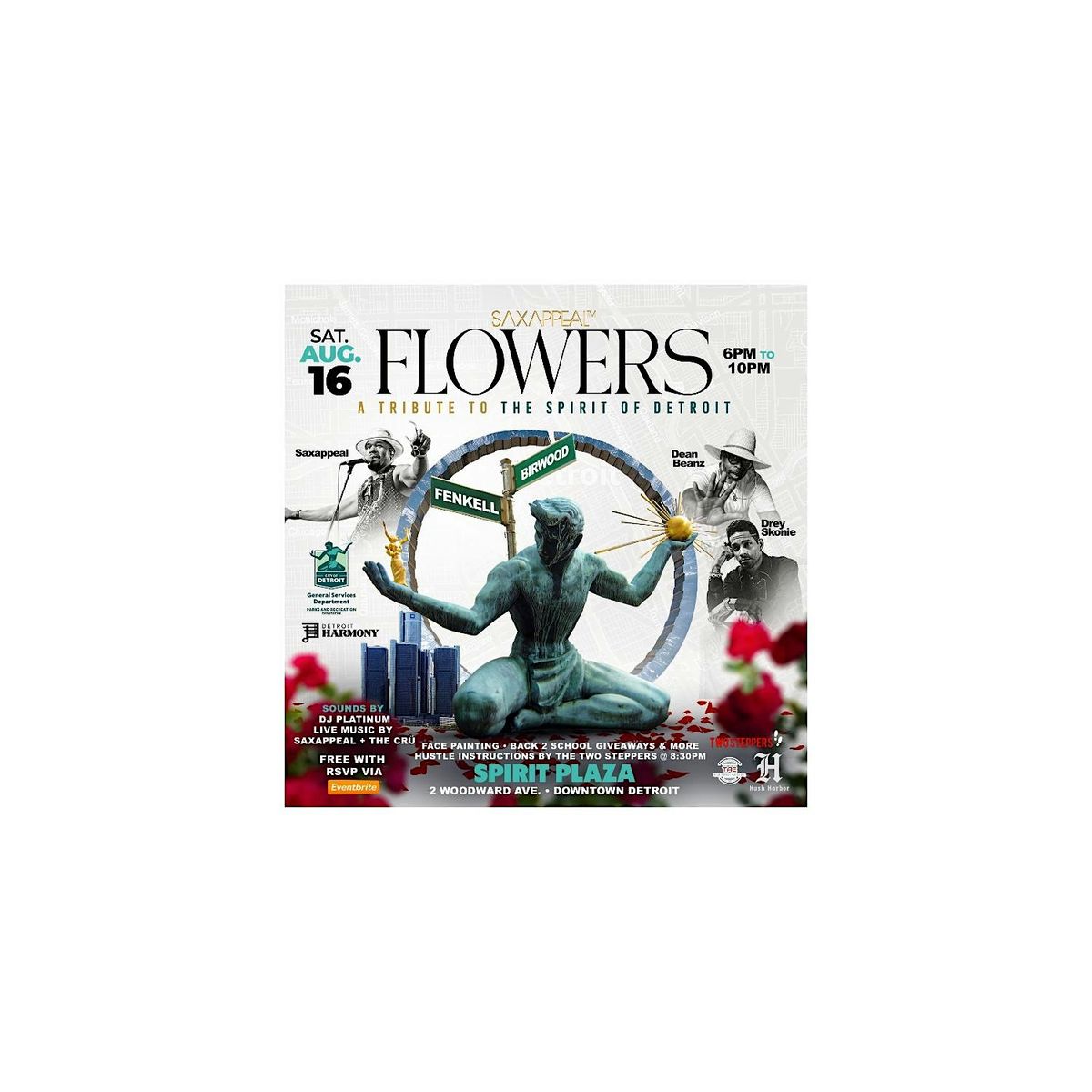 FLOWERS: a Tribute to The Spirit of Detroit