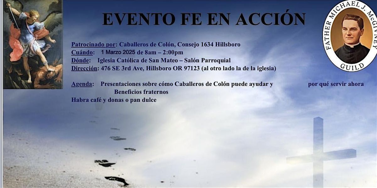 Evento Fe en Accion