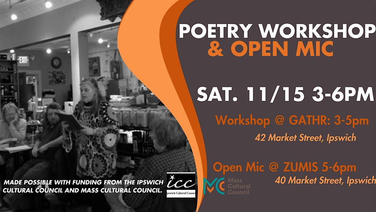 Community Poetry Workshop & Open Mic