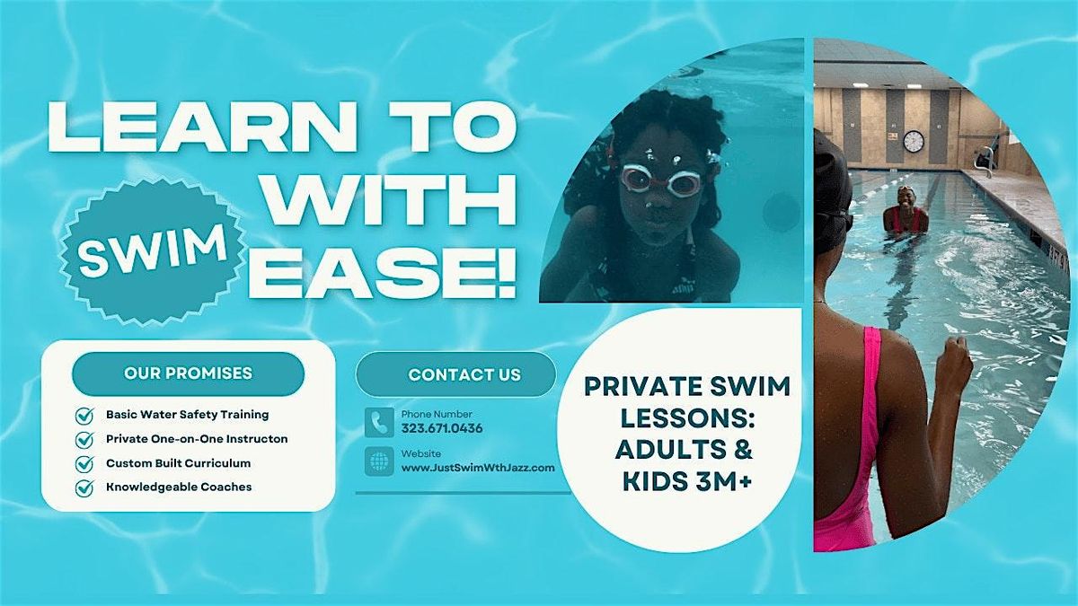 PRIVATE SWIM LESSONS - 3rd Ward - Houston, TX