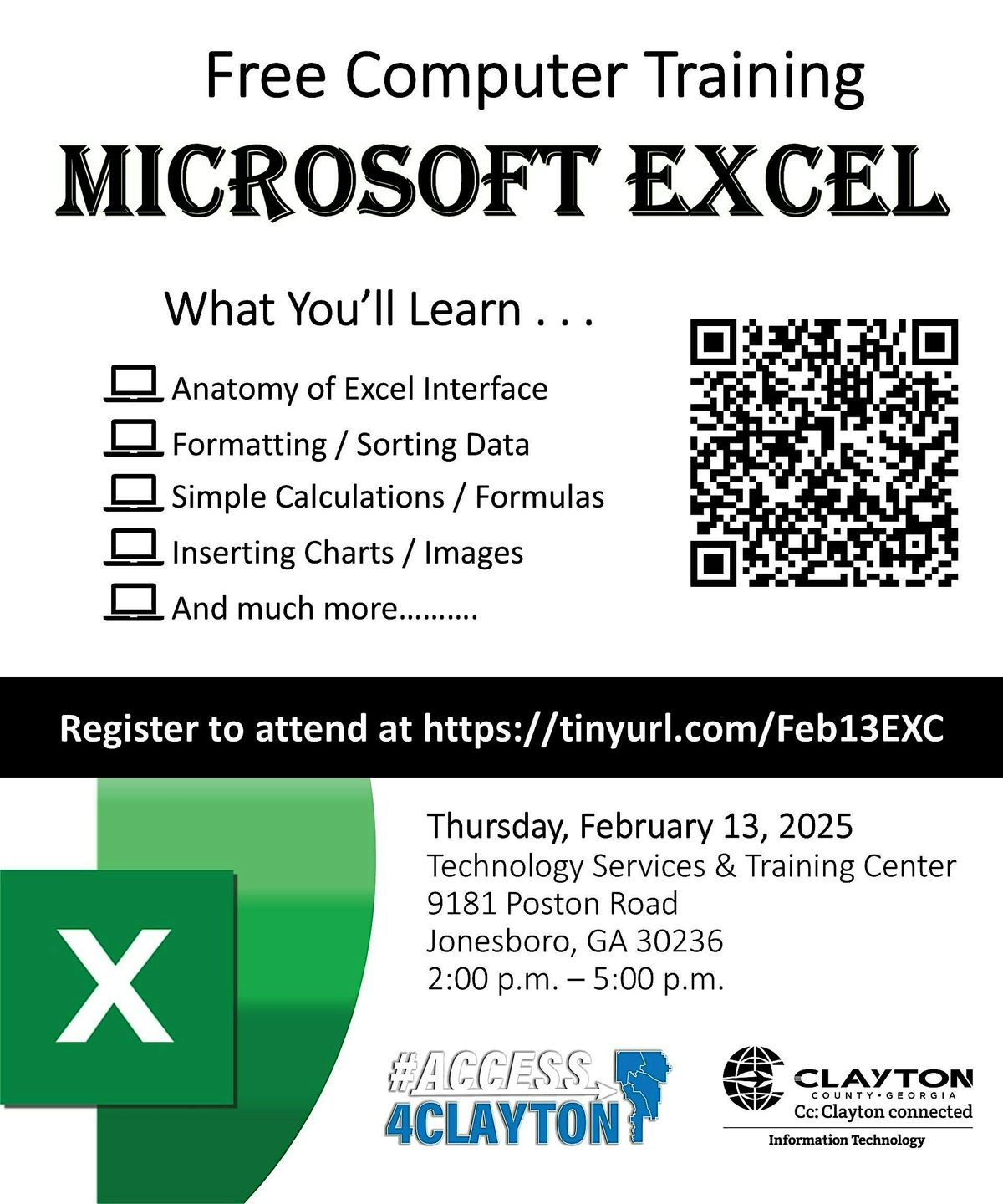 Microsoft Excel I Training