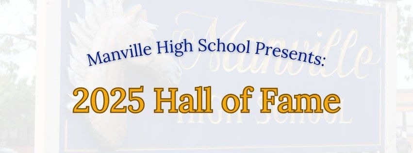 Manville High School Hall of Fame Induction Ceremony