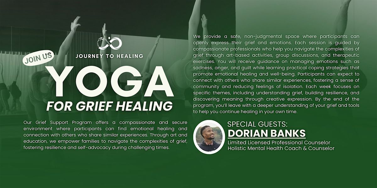 Yoga for Grief Healing \u2013 Journey to Healing Family Grief Support Program