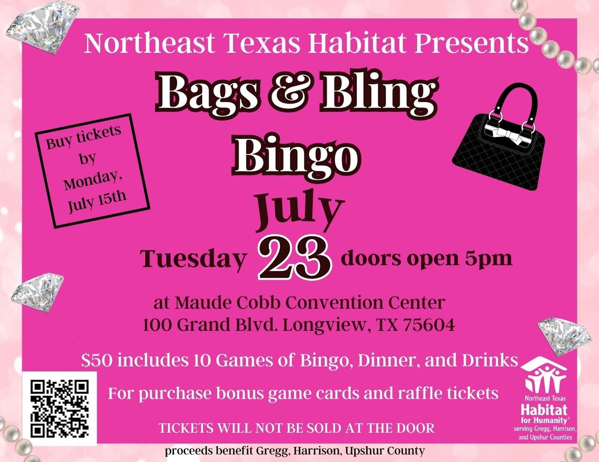 Bags & Bling Bingo 