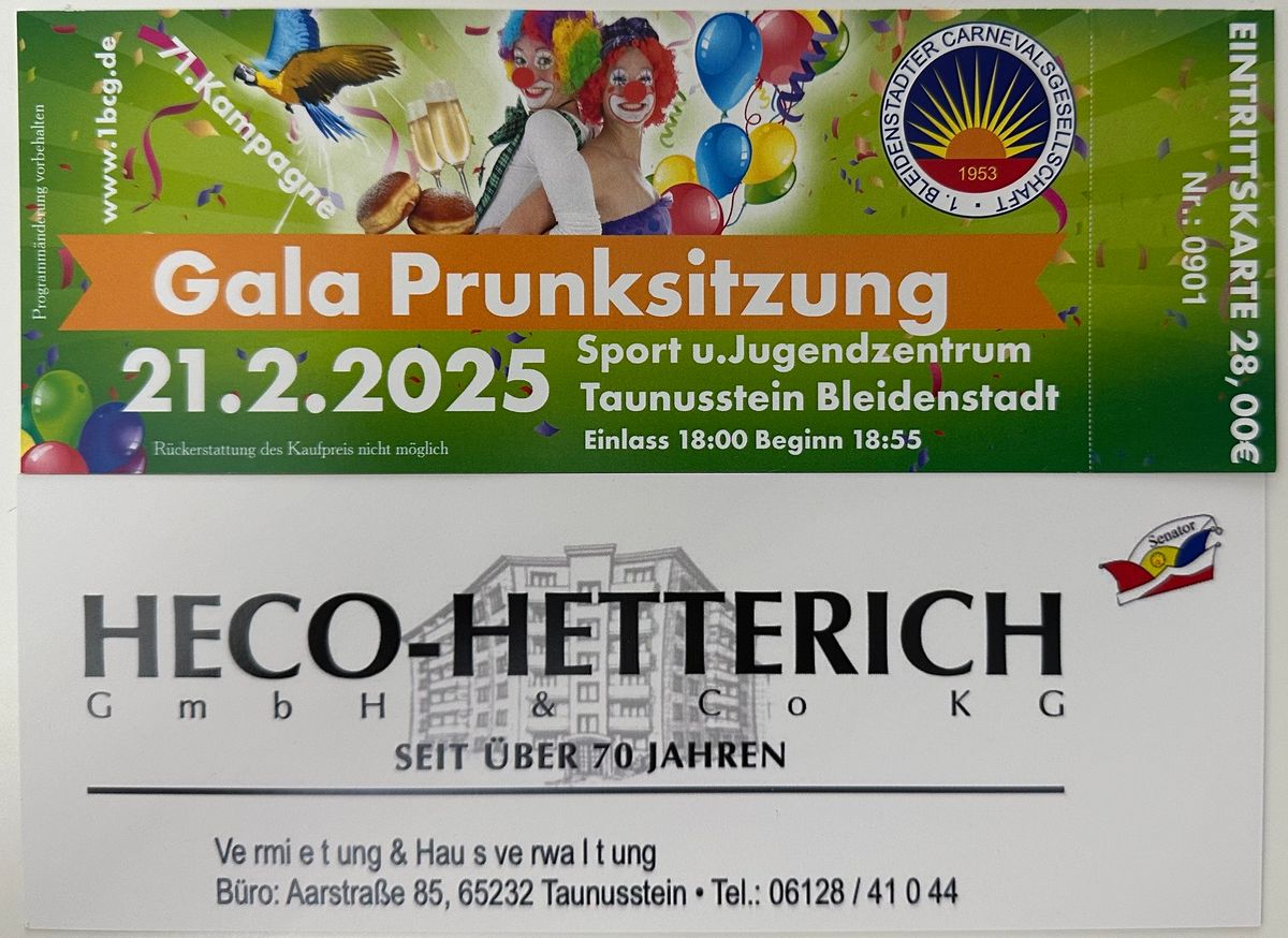 Gala Prunksitzung 2025