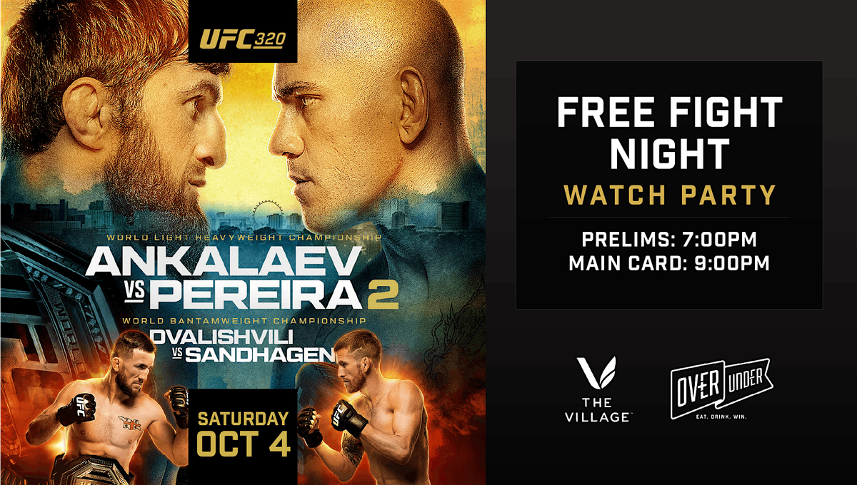 UFC 320 Watch Party at Over Under