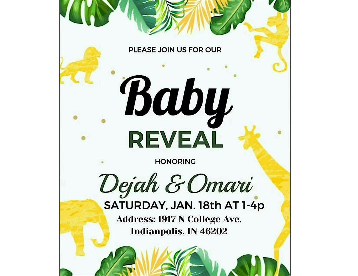 Omari & Dejah\u2019s Gender Reveal