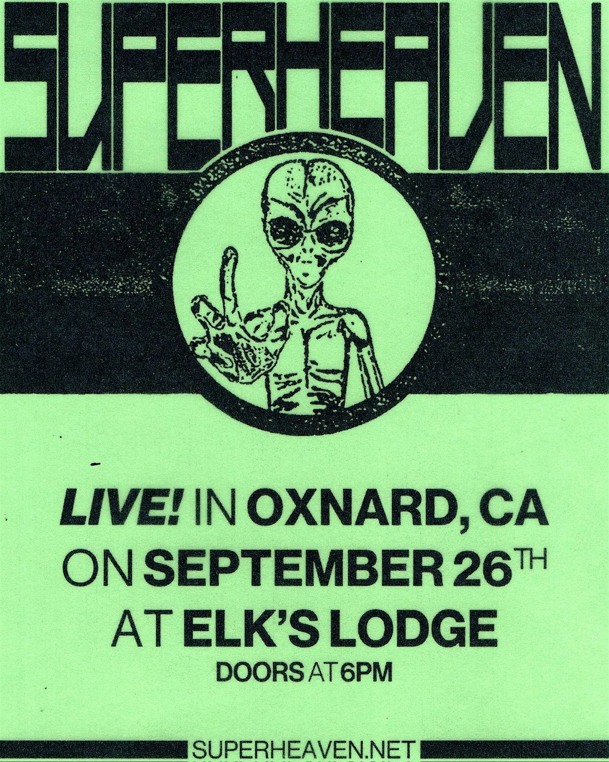 Superheaven +more TBA! @ da Elks Lodge Oxnard