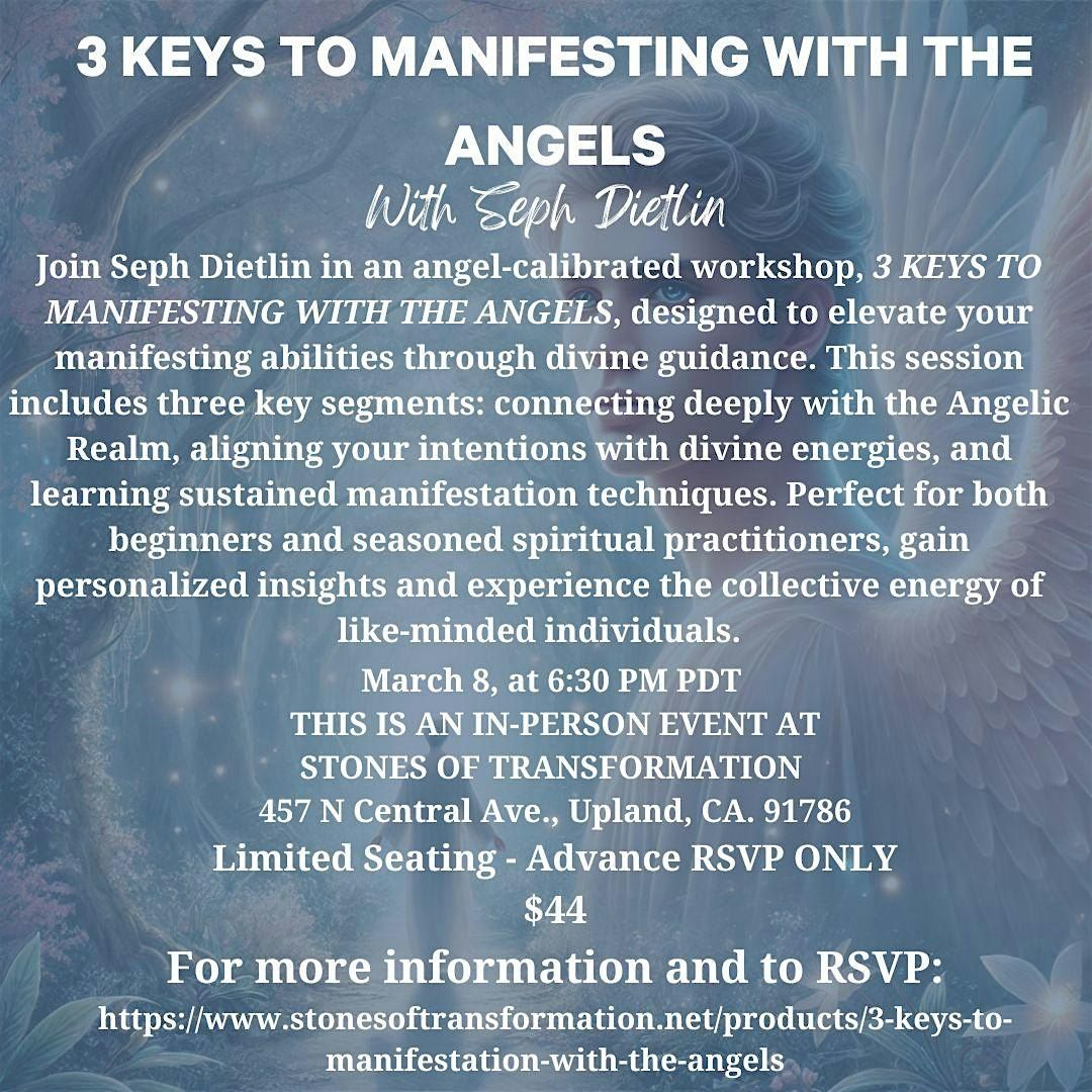 3 Keys to Manifesting with the Angels