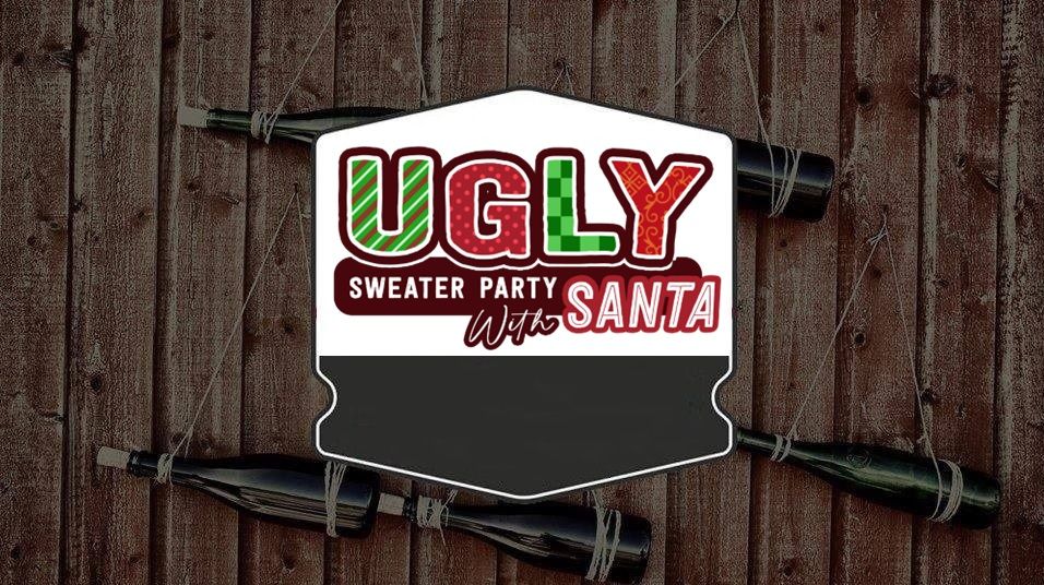 Family Ugly Sweater Party with Santa!