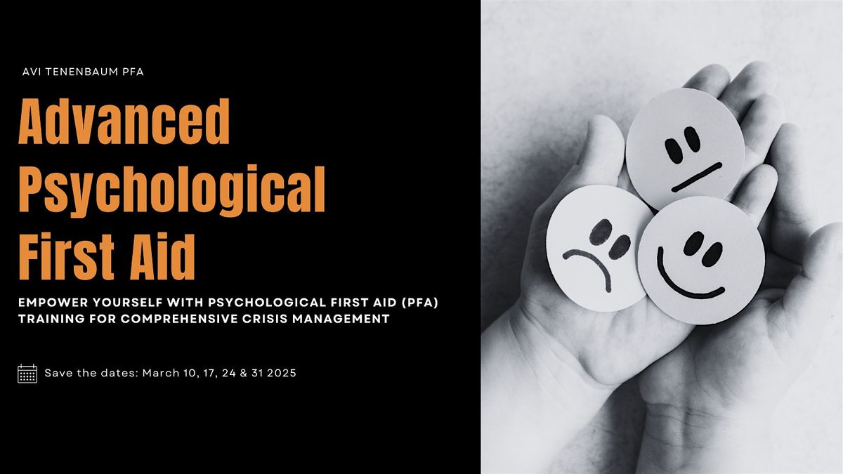 Advanced Psychological First Aid Course