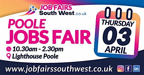 Poole Jobs Fair 3rd April 2025