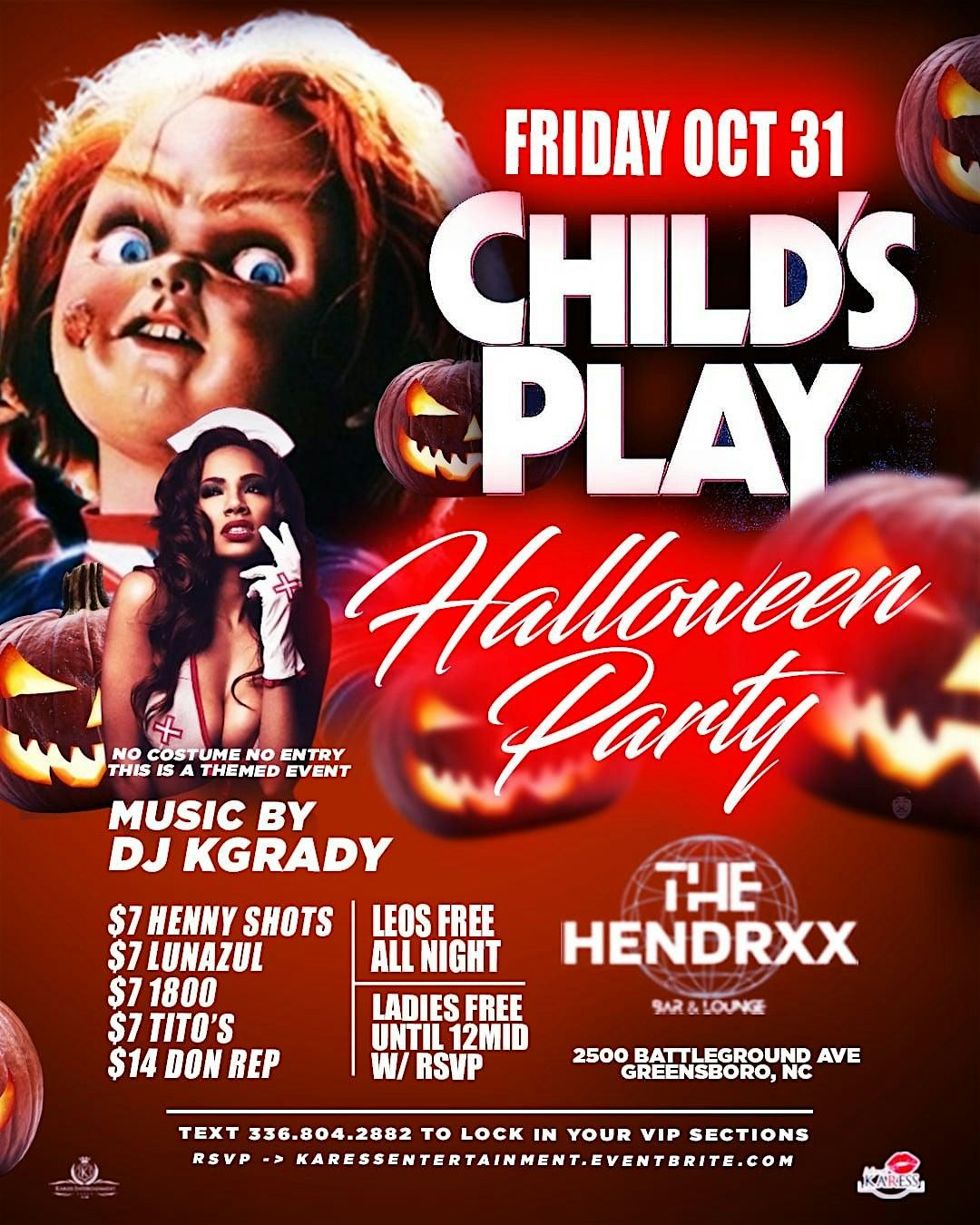 Child\u2019s Play Halloween Costume Party