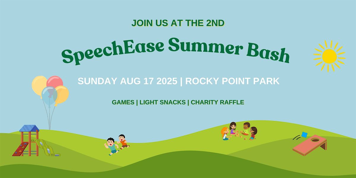 SpeechEase Summer Bash