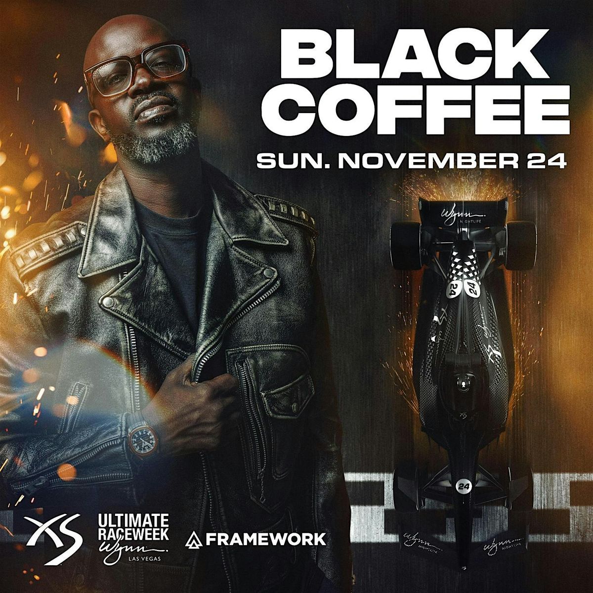 BLACK COFFEE AT XS NIGHTCLUB