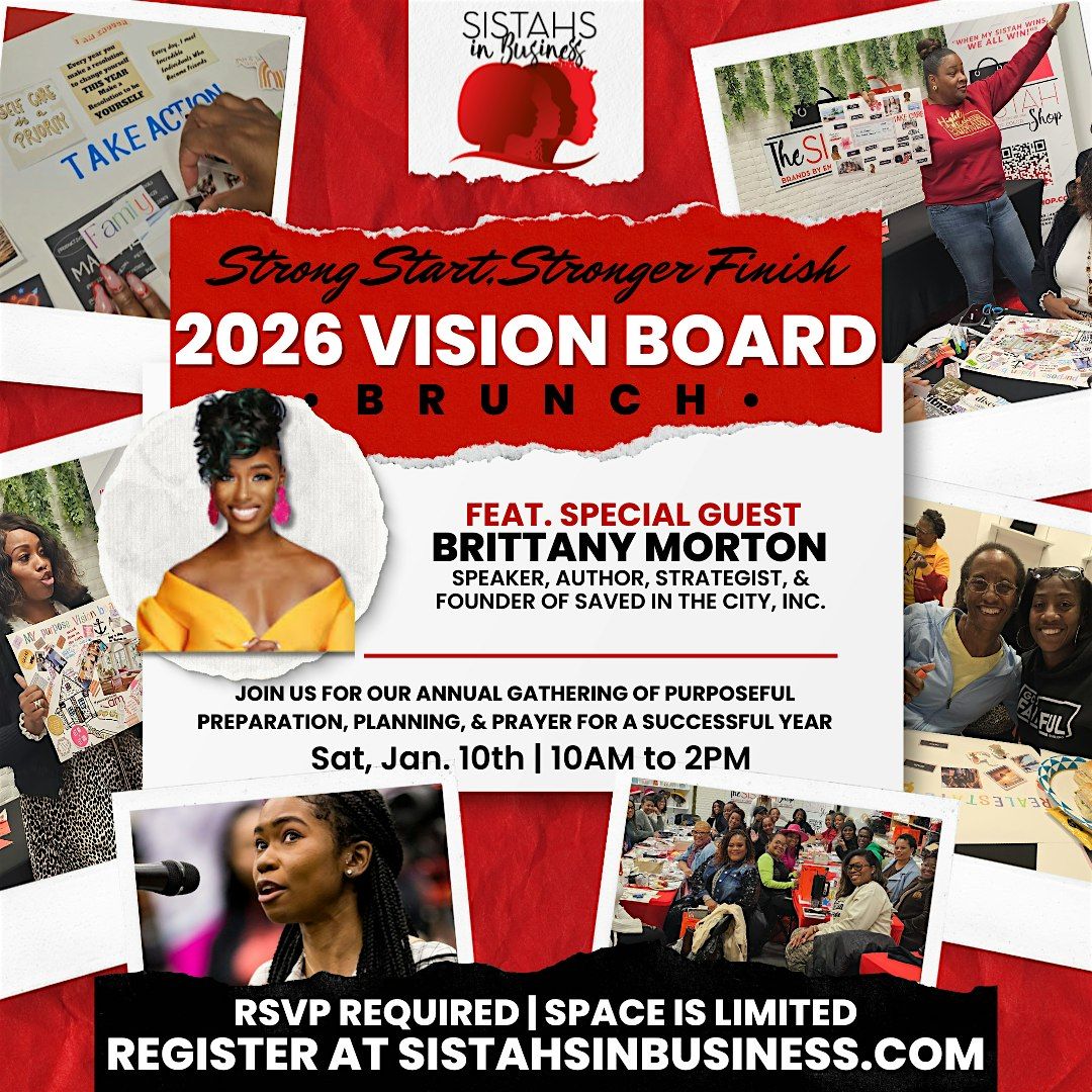Sistahs in Business 2026 Vision Board Brunch