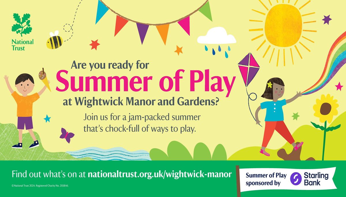 Summer of Play at Wightwick Manor and Gardens